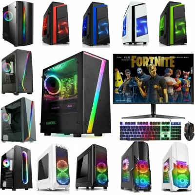 Refurbished (Sauron) Intel Quad Core i5 Gaming PC 8GB RAM 1TB HDD Win10 GT730 2GB 