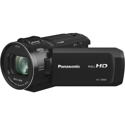 Panasonic HC-V800EB-K Full-HD Premium Handheld Camcorder 