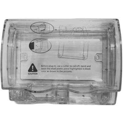 施耐德电气卡瓦查防风雨插座盖开关保护器1G 2G 1Gang 2Gang防水